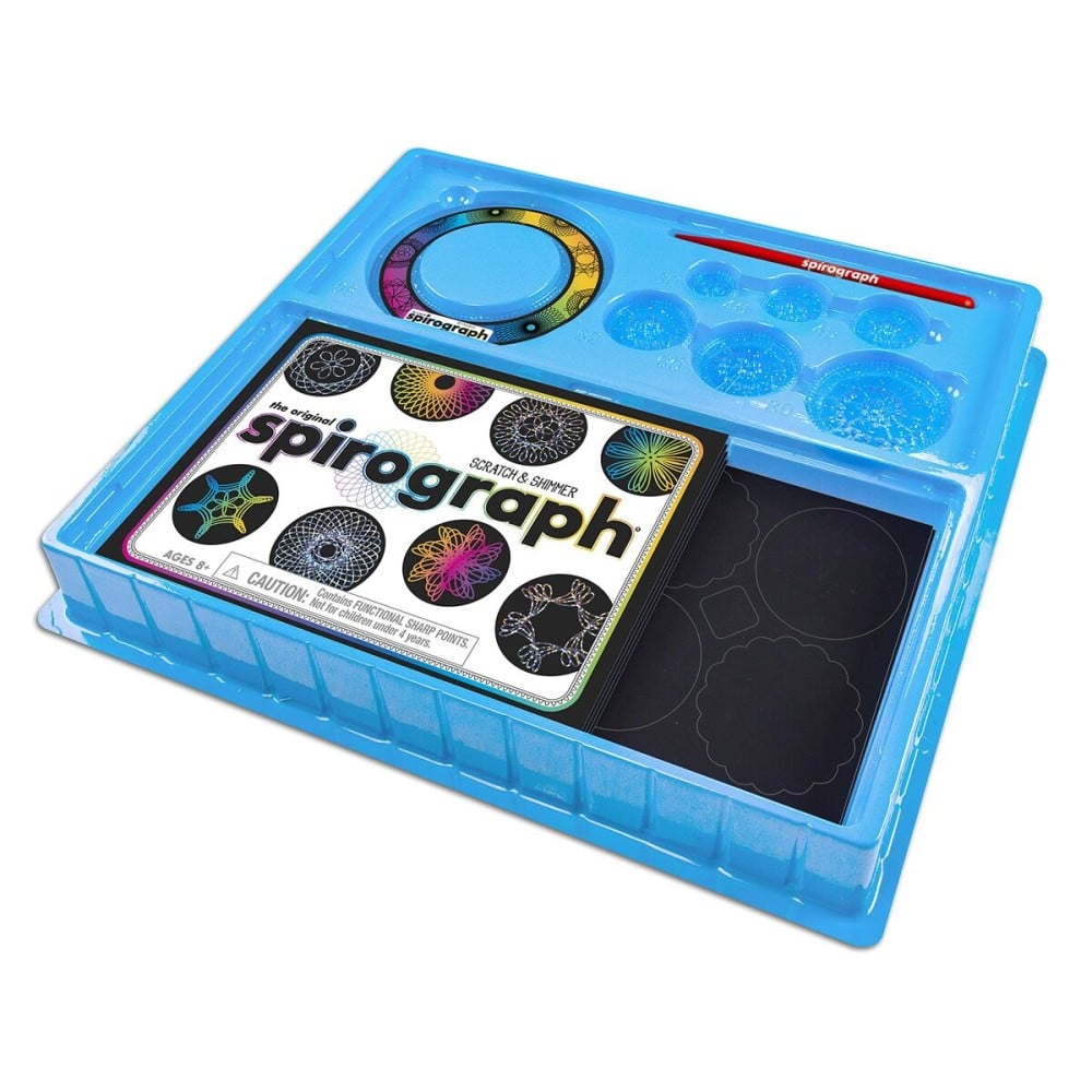 Drawing Set Spirograph Silverlit Black