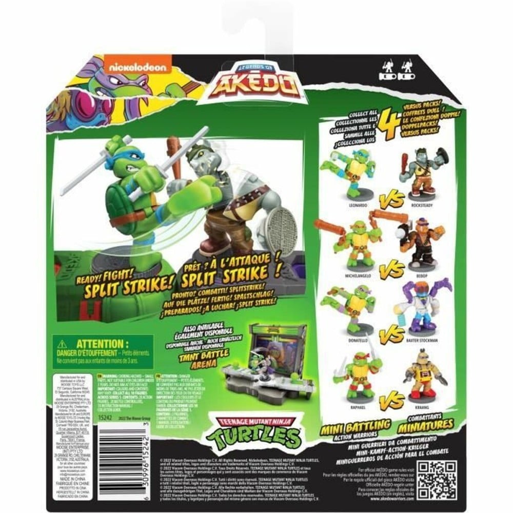 Kampffiguren Teenage Mutant Ninja Turtles Legends of Akedo:  Raphael vs Kraang