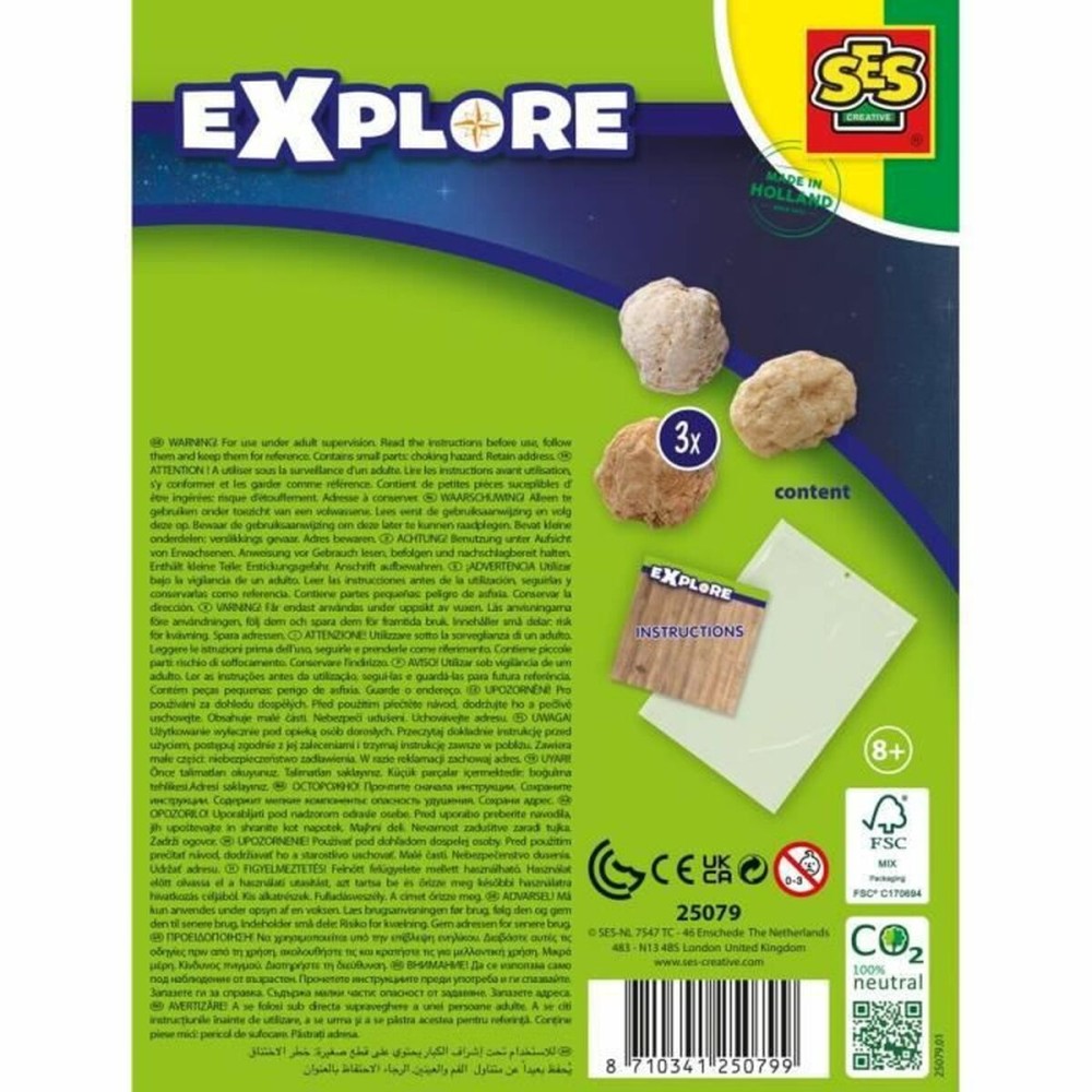 Board game SES Creative Explore Geodes (FR)