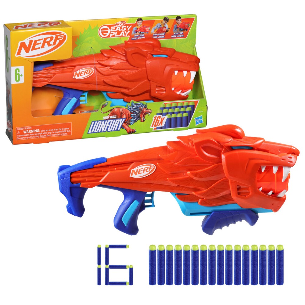 Pistolet à Fléchettes Hasbro  Nerf Lionfury 25 x 45 cm