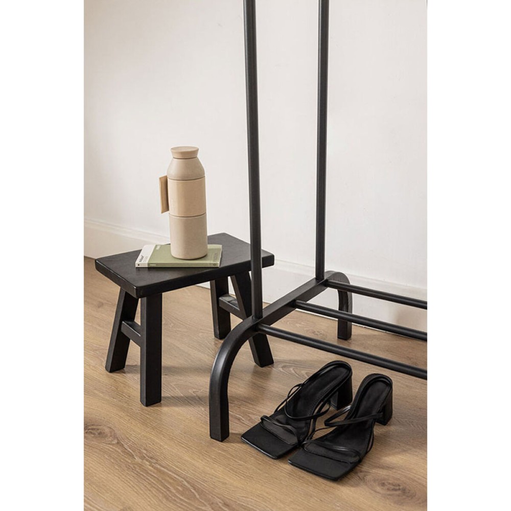 Hat stand Newlux Hangy Duo 30 Black Metal 115 x 50 x 150 cm