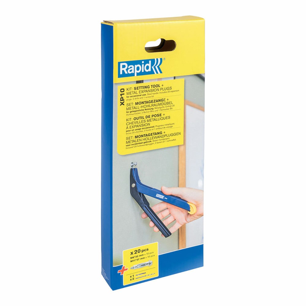 Placement tool for plaster, drywall and hollow walls Rapid XP10 5001535