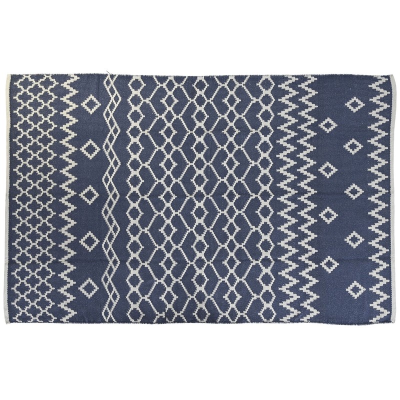 Teppich DKD Home Decor Blau Polyester Araber 160 x 230 x 1 cm