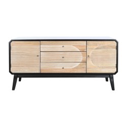 TV-Möbel DKD Home Decor 120 x 50 x 58 cm Schwarz Holz