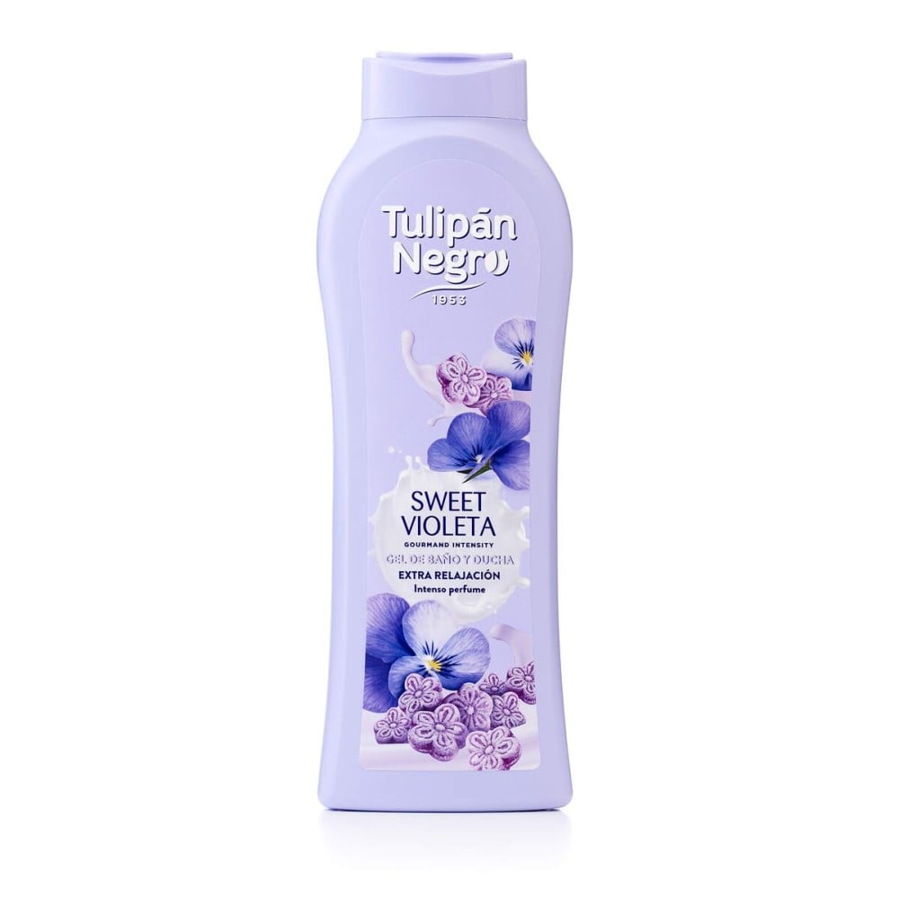 Duschgel Tulipán Negro Sweet 650 ml Violett