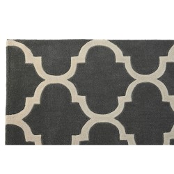 Teppich DKD Home Decor Grau Polyester 120 x 180 x 2 cm Ethnisch