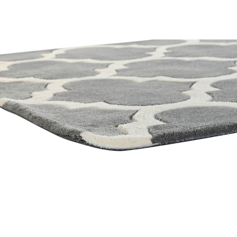 Tapis DKD Home Decor Gris Polyester 120 x 180 x 2 cm Ethnique