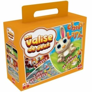 Ensemble de 3 jeux de société Goliath Chop Lapin (FR) Plastique