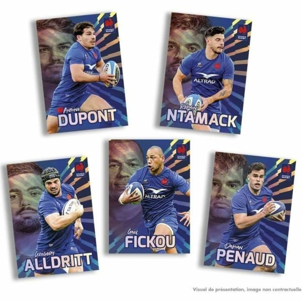 Aufkleber-Pack Panini France Rugby 7 Briefumschläge