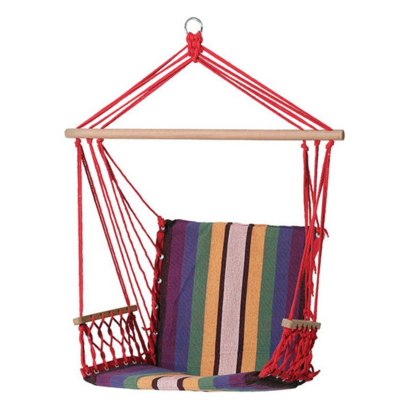 Hammock Multicolour Red 100 x 50 x 3 cm