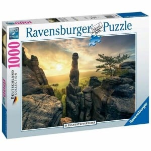 Puzzle Ravensburger 17093 Monolith Elbe Sandstone Mountains 1000 Pièces