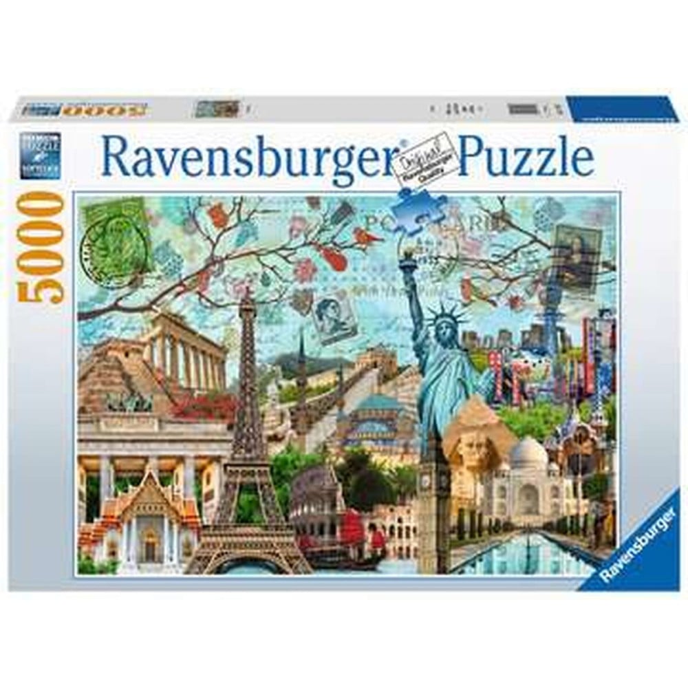 Puzzle Ravensburger 17118 Big Cities Collage 5000 Pièces