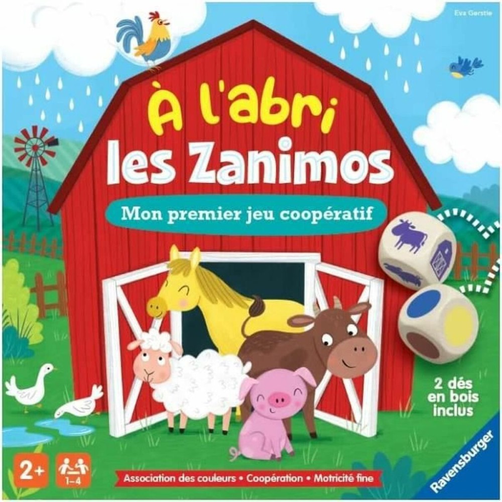 Jouet Educatif Ravensburger À l'abri les Zanimos (FR) (1 Pièce)