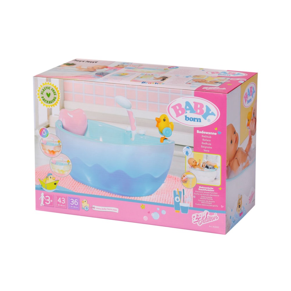 Zubehör für Puppen Baby Born Bath Bathtub