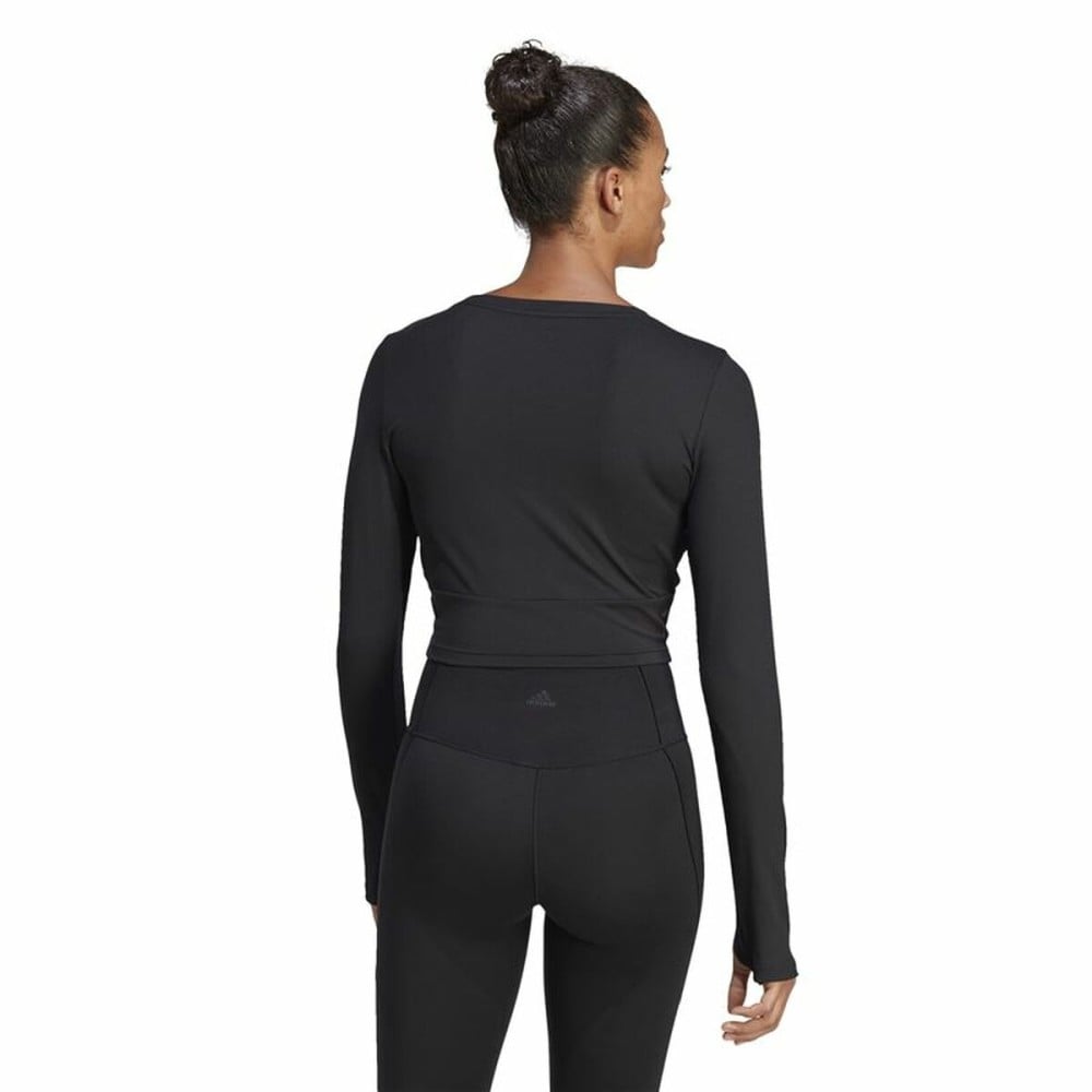 Women’s Long Sleeve T-Shirt Adidas Studio Black