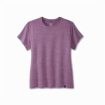 Damen Kurzarm-T-Shirt Brooks Luxe Lila