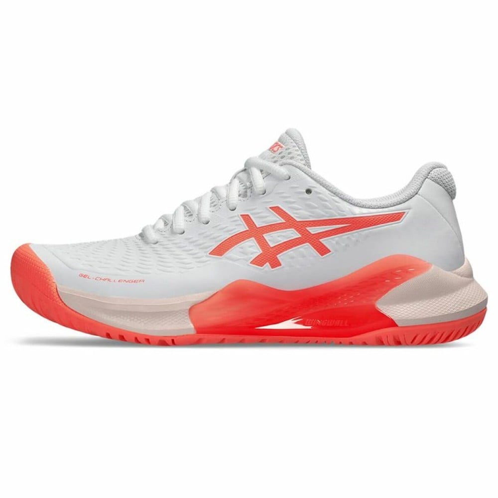 Tennisschuhe für Frauen Asics Gel-Challenger 14 Weiß Orange