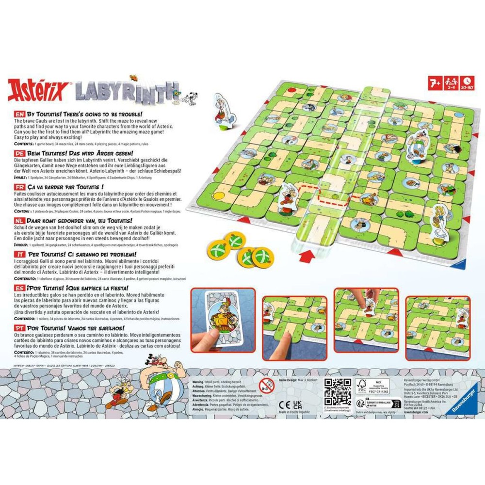 Board game Ravensburger Labyrinth Asterix (FR)