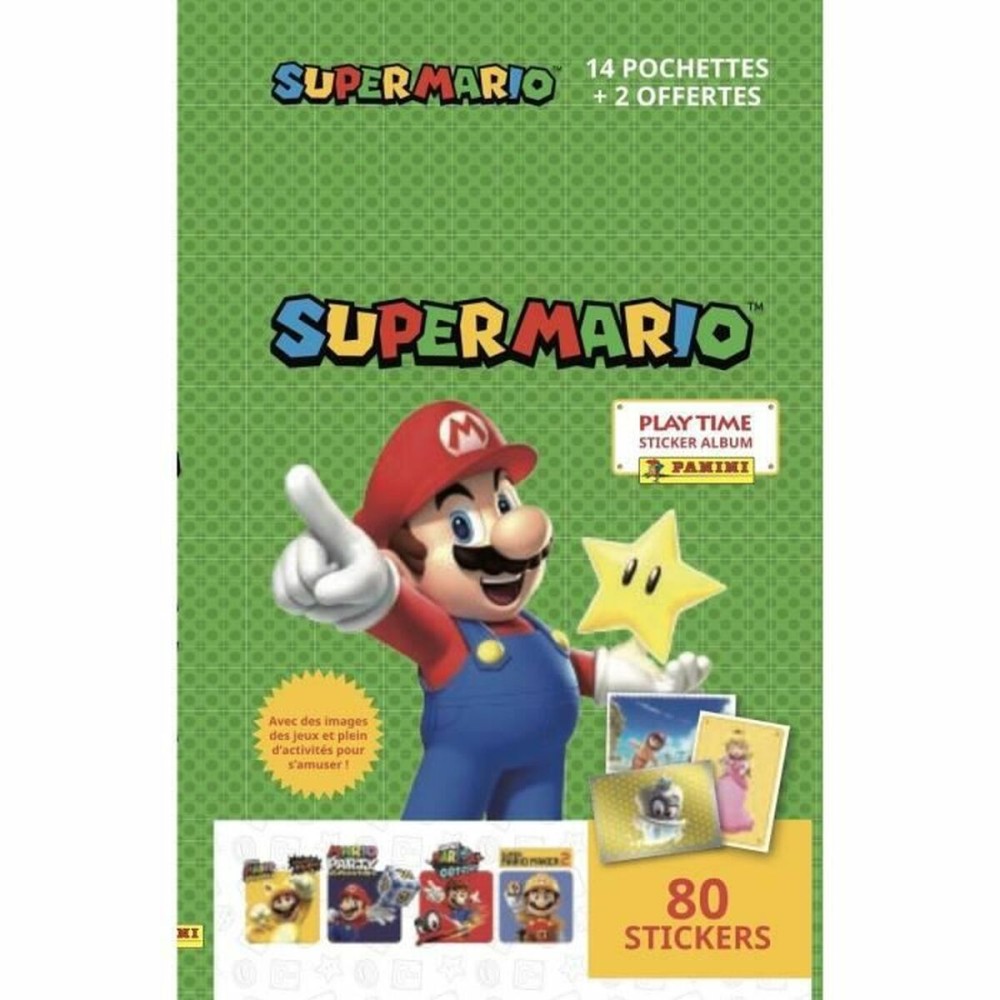 Pack d'images Panini 14+2 80 Unités Super Mario Bros™