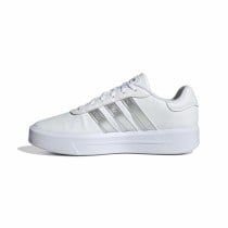 Casual Damenturnschuh Adidas Court Platform Weiß