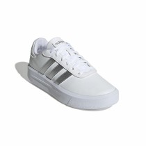 Women's casual trainers Adidas Court Platform White