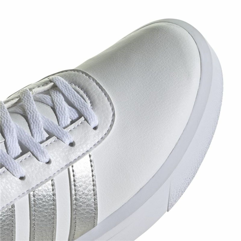 Casual Damenturnschuh Adidas Court Platform Weiß