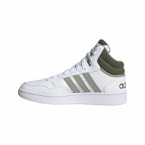 Basketballschuhe für Erwachsene Adidas Hoops 3.0 Mid Weiß