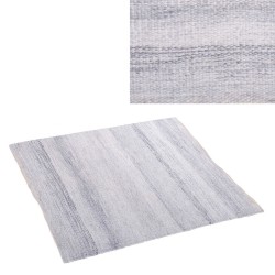 Tapis d’extérieur Goa 160 x 230 x 0,5 cm PET Blanc/Gris