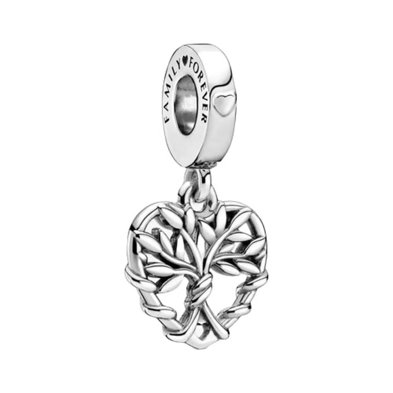 Pendentif Femme Pandora HEART FAMILY TREE DANGLE CHARM