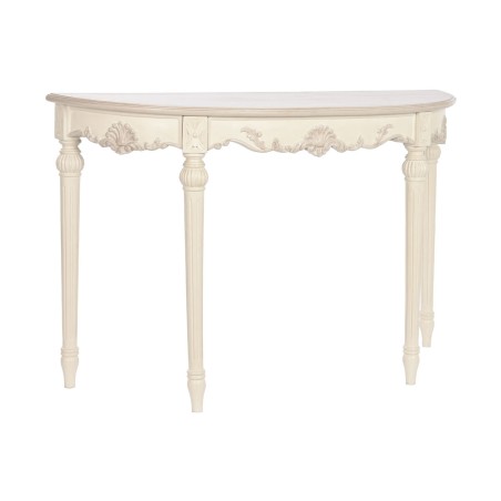 Console DKD Home Decor 122 x 38 x 79 cm Cream Mango wood MDF Wood