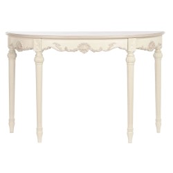 Console DKD Home Decor 122 x 38 x 79 cm Cream Mango wood MDF Wood