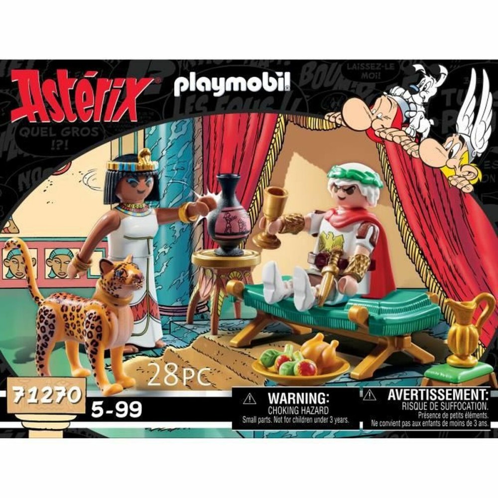 Playset Playmobil 71270 - Asterix: César and Cleopatra 28 Pièces