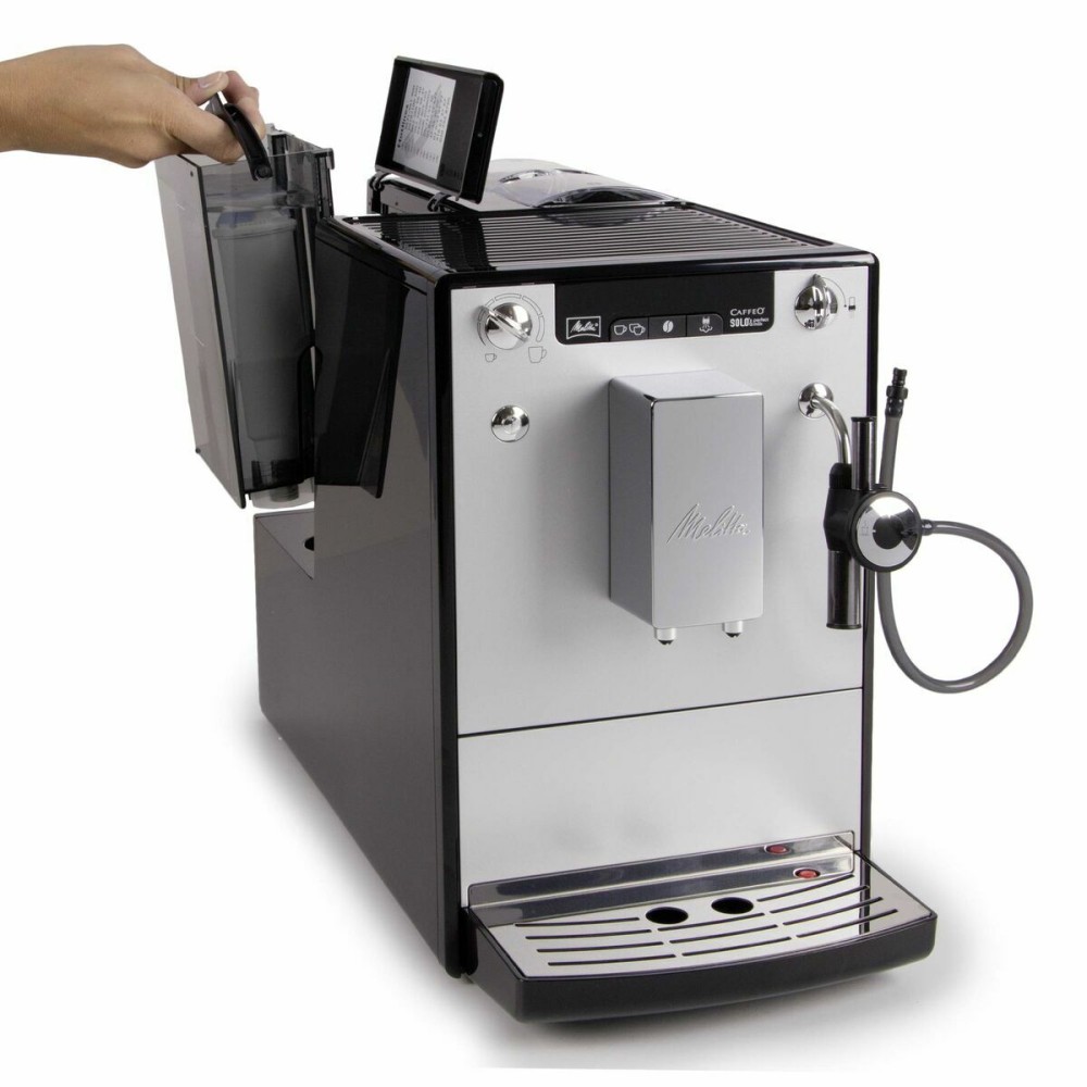 Superautomatische Kaffeemaschine Melitta CAFFEO SOLO & Perfect Milk Silberfarben 1400 W 1450 W 15 bar 1,2 L