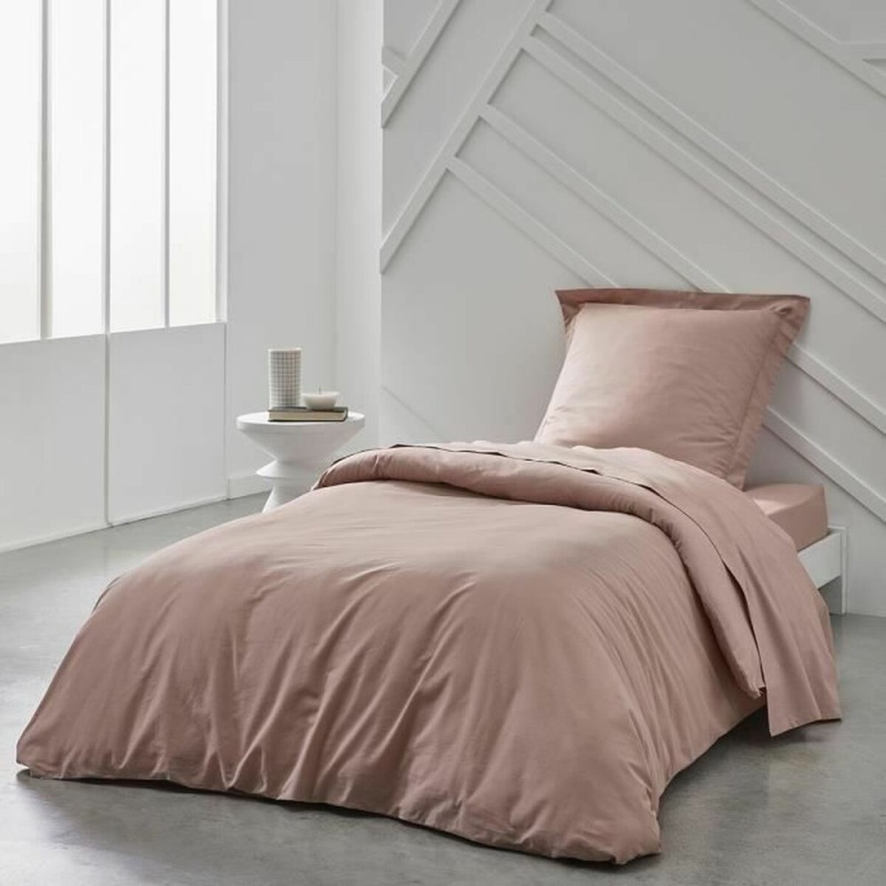 Drap housse TODAY Essential Rose clair 90 x 190 cm