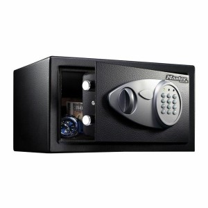 Coffre-fort Master Lock X041ML Noir Noir/Gris Acier 11,7 x 7,9 x 5 cm