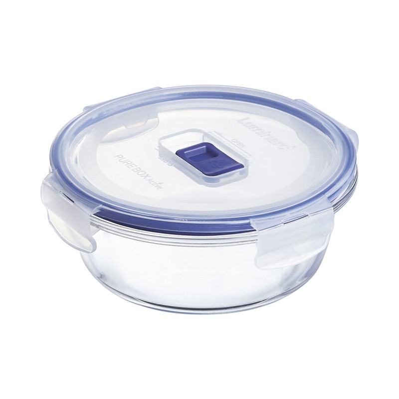 Lunchbox hermetisch Luminarc Pure Box Active 670 ml 14 x 6 cm zweifarbig Glas (6 Stück)