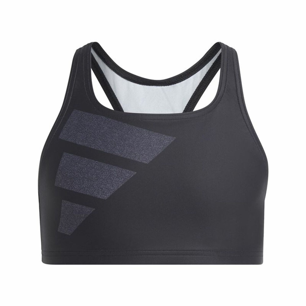 Bas de Bikini Pour Filles Adidas Big Bars Noir