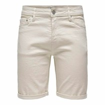 Herren Shorts Only & Sons Onsply 9296 Ecru Beige