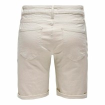 Herren Shorts Only & Sons Onsply 9296 Ecru Beige