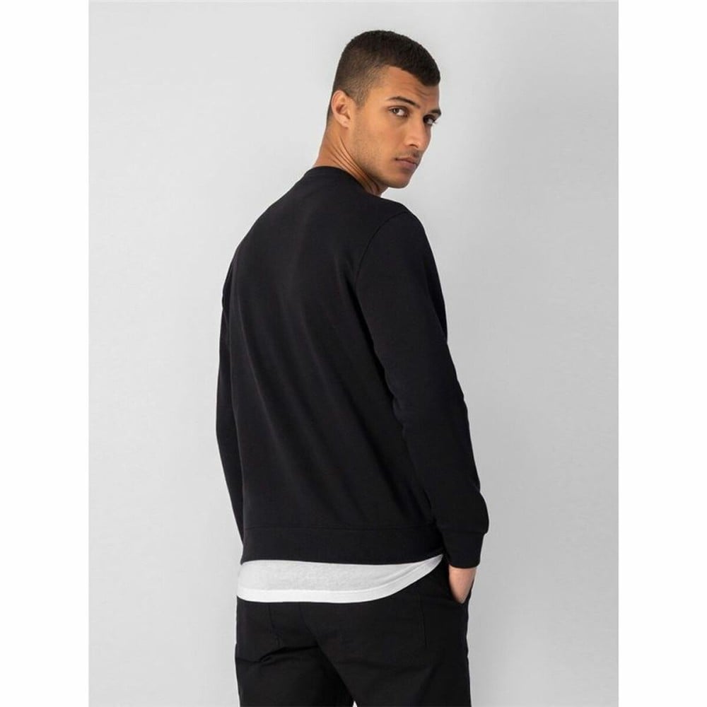 Sweat à capuche homme Champion Crewneck Blanc Noir