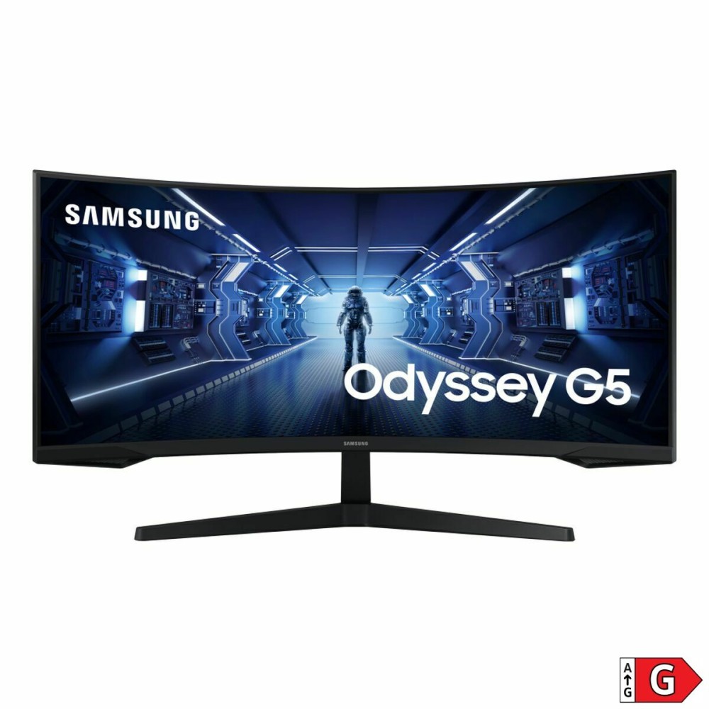 Écran Samsung Odyssey G5 - G55T C34G55TWP 34" UltraWide Dual Quad HD 165 Hz