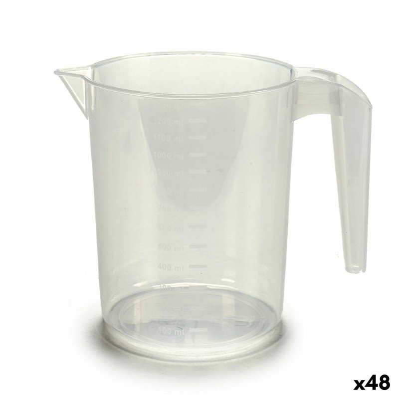 Measuring Jug 1,3 L Plastic (48 Units)