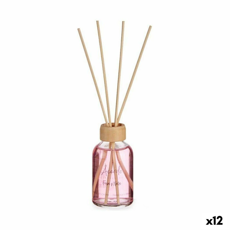 Bâtonnets Parfumés Fraise Crème 50 ml (12 Unités)