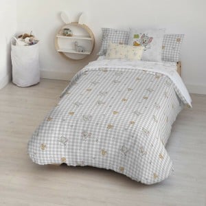 Housse de Couette Tom & Jerry Vichy Multicouleur 175 Fils 155 x 220 cm