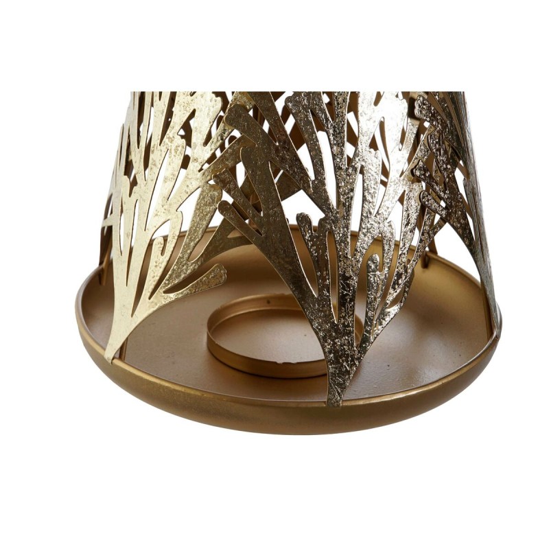 Laterne DKD Home Decor Gold Metall 25 x 25 x 42 cm