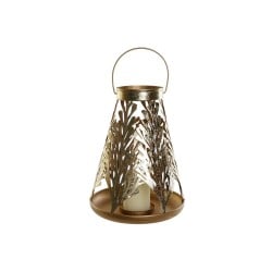 Laterne DKD Home Decor Gold Metall 25 x 25 x 42 cm