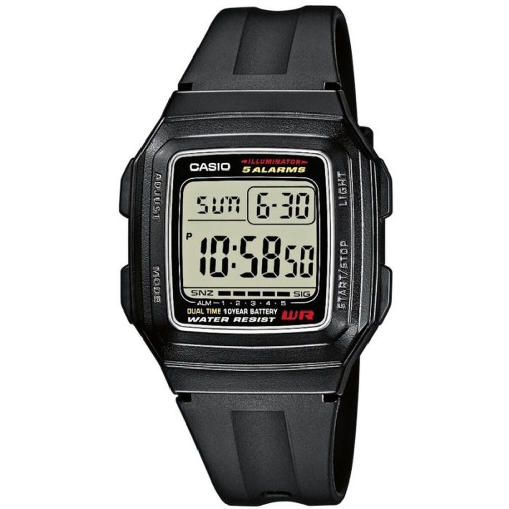 Unisex-Uhr Casio F-201WA-1A (Ø 34 mm)