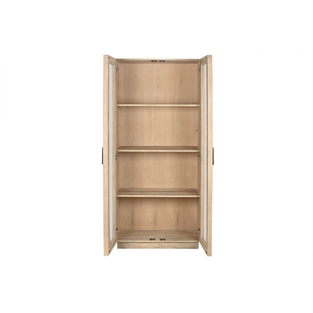 Displayständer Home ESPRIT Kristall Mango-Holz 80 x 40 x 180 cm