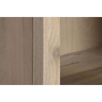 Displayständer Home ESPRIT Kristall Mango-Holz 80 x 40 x 180 cm