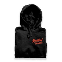 Hoodie RADIKAL NICE FAT ASS Black XXXL